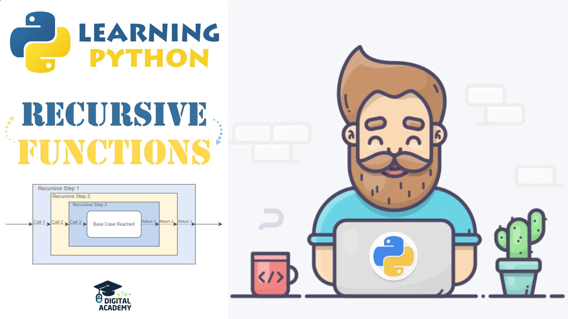 Functions in Python - Recursive Function (Recursion)