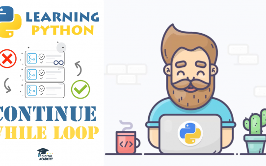 CONTINUE in Python WHILE Loops