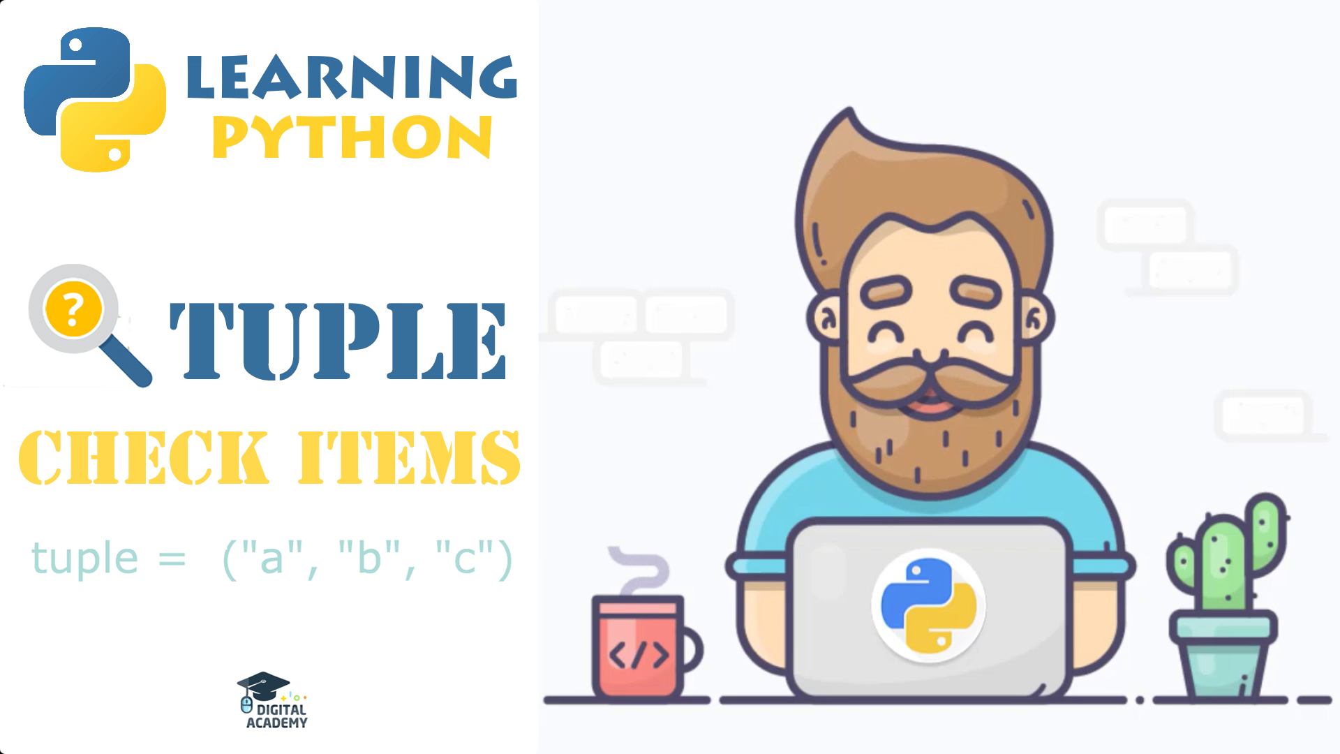 Tuples in Python - Check if an Item Exists in a Tuple